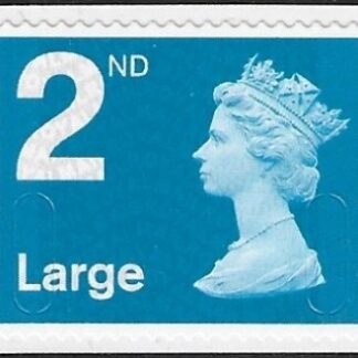 U3032  2nd Large bright blue MFIL   MA15    ISP  U/M (MNH)