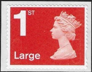 U3036 1st Large vermilion MBIL (NO BREAKS) MA12 Walsall U/M (MNH)