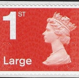 U3036  1st Large vermilion  MBIL  MA13 (with Breaks top & bottom)  Walsall  U/M (MNH)