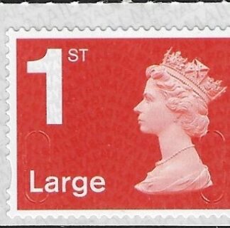 U3036  1st Large vermilion  MBIL  M16L   SBP T1  Walsall  U/M (MNH)