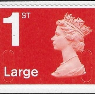 U3037  1st Large vermilion  MFIL  MA12  Walsall  U/M (MNH)