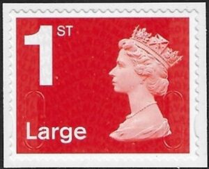 U3037 1st Large vermilion MFIL MA15 Walsall U/M (MNH)
