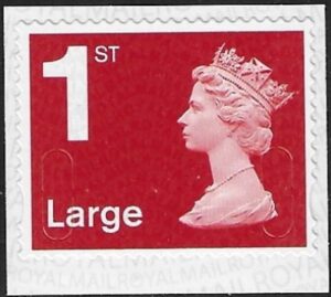 U3039 1st Large bright scarlet MFIL  M16L  SBP  T1  ISP  U/M (MNH)