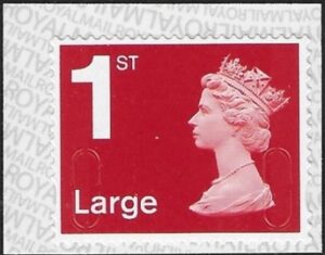 U3039 1st Large bright scarlet MFIL  M17L  SBP  T3 (type 2 inverted)  ISP  U/M (MNH)