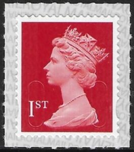 U2998 1st bright scarlet M16L SBP T3 (type 2 inverted) Type DLR U/M (MNH)
