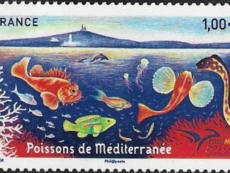2016 France. SG.6020  Euromed - Fish in the Mediterranean. u/m (MNH)