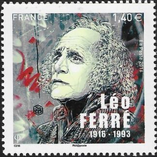 2016 France SG.6046  Birth Centenary 'Leo Ferre' u/m (MNH)