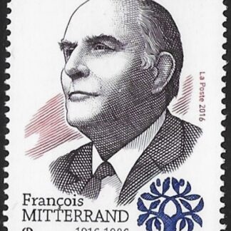 2016 France. SG.6068 Birth Centenary President Mitterand 1981-95 U/M (MNH)