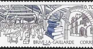 2016 France SG.6073  30th Anniversary of Brive-la-Gaillarde Book Fair U/M (MNH)