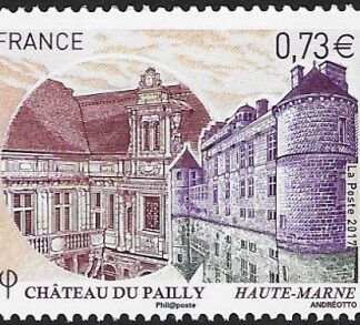 2017 France SG.6122 Historic Buildings - Chateau du Pailly Haute-Marne  U/M (MNH)