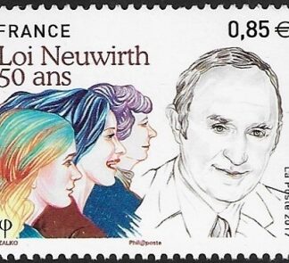2017 France  SG.6135  50th Anniv. of Neuwirth Lagalized Birth Control Law. U/M (MNH)