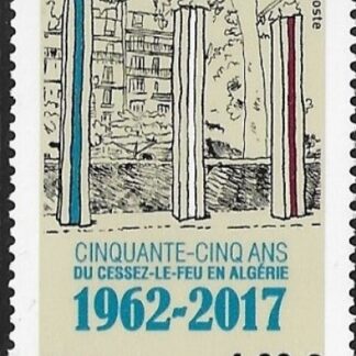 2017 France. SG.6156 55th Anniversary of Ceasefire in Algeria. U/M (MNH)