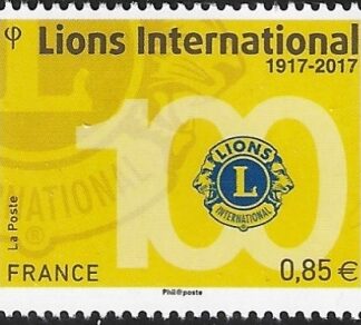 2017 France. SG.6203  Centenary of Lions International. U/M (MNH)