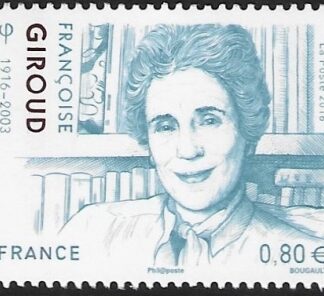2016 France. SG.6047  Birth Centenary Francoise Giroud,writer,journalist & politican.  U/M (MNH)