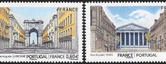2016 France.  SG.6066-7  Triumphal Arches. joint issue with Portugal 2 values U/M (MNH)