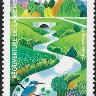 2016 France. SG.6074  Restoration and Re-opening of La Bievre River  - Val-de-Marne. U/M (MNH)