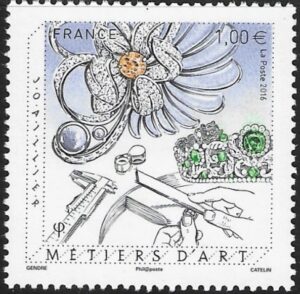 2016 France  SG.6078  Career in Art - Jeweller. U/M (MNH)