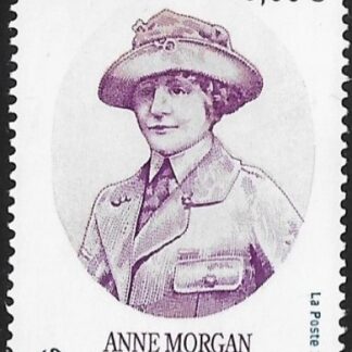 2016  France. SG.6149  Anne Morgan commemoration.  U/M (MNH)