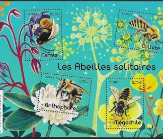 2016  France.  MS.5991 Solitary Bees - Paris Philex 2016 Mini sheet   U/M (MNH)