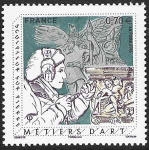 2016 France.  SG.5949  Metiers d'Art - Stone Carver U/M (MNH)