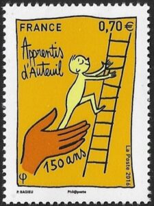 2016  France.  SG.5946  150th Anniversary of Apprentis d'Auteuil.  U/M (MNH)