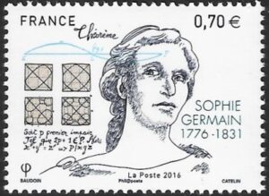 2016  France.  SG.5945  240th Birth Anniversay of Sophie Germain - mathematician. U/M (MNH)