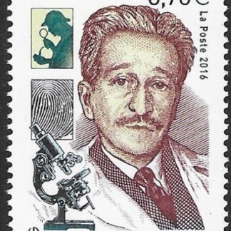 2016  France.  SG.5964  50th Death Anniversary of Edmond Locard.  U/M (MNH)