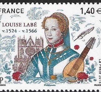 2016  France.  SG.5994  450th Death Anniversary of Louise Labe (writer)  U/M (MNH)