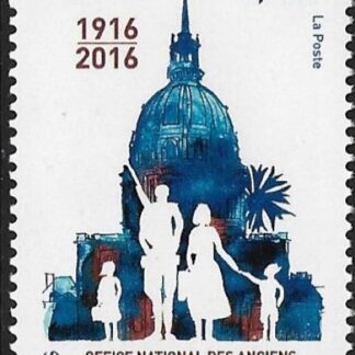 2016 France.  SG.6077  Centenary of National Office of Veterans and War Victims. U/M (MNH)
