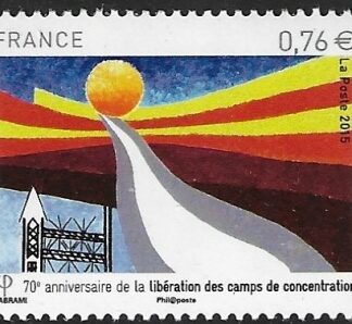 2015  France. SG.5764  70th Anniversary of the Liberation of the Concentration Camps. U/M (MNH)