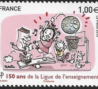 2016  France.  SG.6004  150th Anniversary of league of Education.  U/M (MNH)