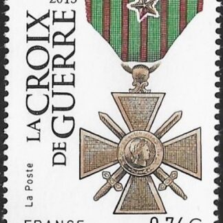 2015  France.  SG.5759  Centenary of Croix de Guerre Military Award for Bravery.  U/M (MNH)