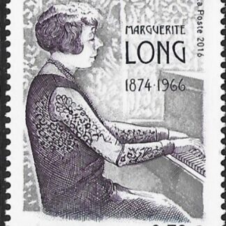 2016  France.  SG.5929  50th Death Anniversary of Marguerite Marie Charlotte Long. (pianist) U/M (MNH)