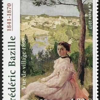 2017  France.  SG.6136  Art - Frederic Bazille.  U/M (MNH)