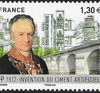 2017  France.  SG.6216  Bicentenary of Invention of Cement. U/M  (MNH)