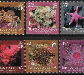 2007  Tristan da Cunha.  SG.895-900  Marine Invertibrates. set 6 values U/M (MNH)