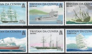 2009  Tristan da Cunha.  SG.932-7  Seafaring and Exploration. set 6 values U/M (MNH