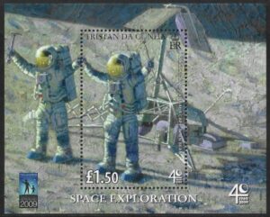 2009 Tristan da Cunha. MS.949 International Year of Astonomy - 40th Anniv. of First Moon Landing. mini sheet U/M (MNH)