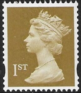 U3066 1st Gold 2B coil 'MRIL' ' MA10' - 1 value only - DLR U/M (MNH)