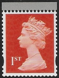 U3067b unlisted1st bright scarlet 2B 'M17L' 'MMIL' gravure ISP U/M (MNH)