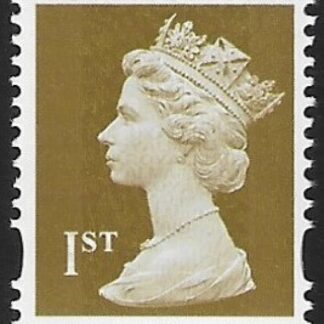 Unlisted  1st gold 2B   'MMIL'   'AM11'  gravure   Walsall U/M (MNH)
