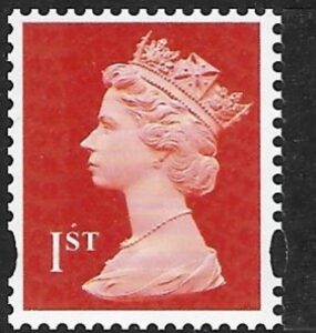 U3067 1st 2B vermilion 'M17L' 'MPIL' gravure DY21 ISP U/M (MNH)