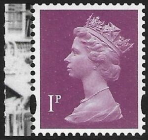 U3070 1p 2B grey purple 'M14L' 'MPIL' DY12 ISP U/M (MNH)