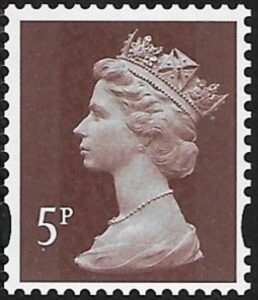 U3072  5p  2B  red brown  'M12L'  'MPIL'  DY6  Cartor  U/M (MNH)
