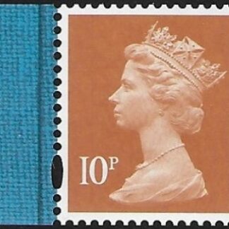 U3074  10p  2B dull orange  'M16L'  'MPIL'   DY19 ISP (1)  U/M (MNH)