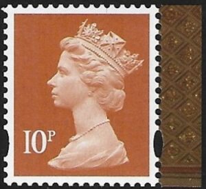 U3074  10p  2B dull orange  'M16L'  'MPIL'  DY20   ISP (2)  U/M (MNH)