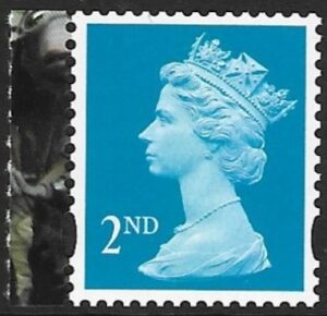 U3150  2nd Class CB  blue  'M17L'   'MPIL'   DY23   ISP  U/M (MNH)
