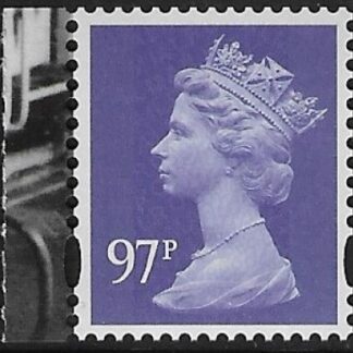 U3081  97p  2B  bright blue-violet  'M14L'  'MPIL'  DY12  ISP  U/M (MNH)