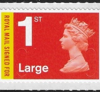 U3050 1st Large orange & yellow RM signed for  M16L   DLR  U/M (MNH)