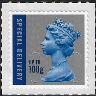 U3051  100gm blue & silver special delivery  M14L  DLR U/M (MNH)